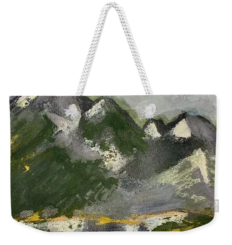 The Mountains Between Us - Weekender Tote Bag