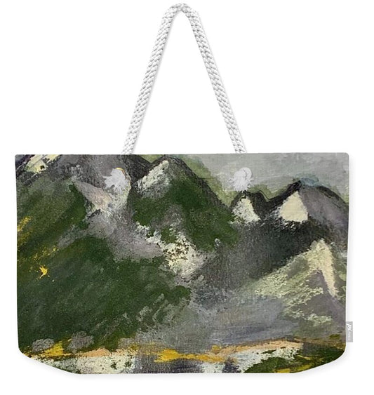 The Mountains Between Us - Weekender Tote Bag