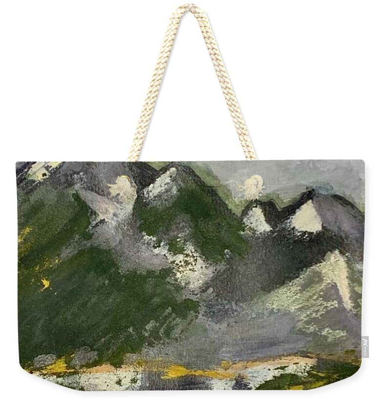 The Mountains Between Us - Weekender Tote Bag