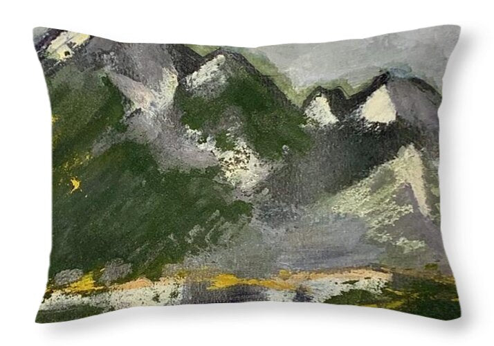 The Mountains Between Us - Throw Pillow
