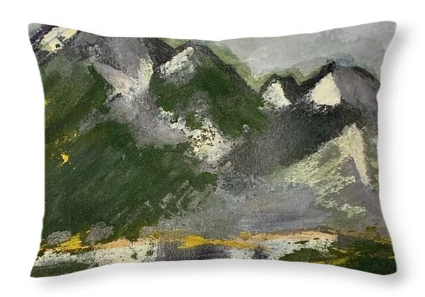 The Mountains Between Us - Throw Pillow