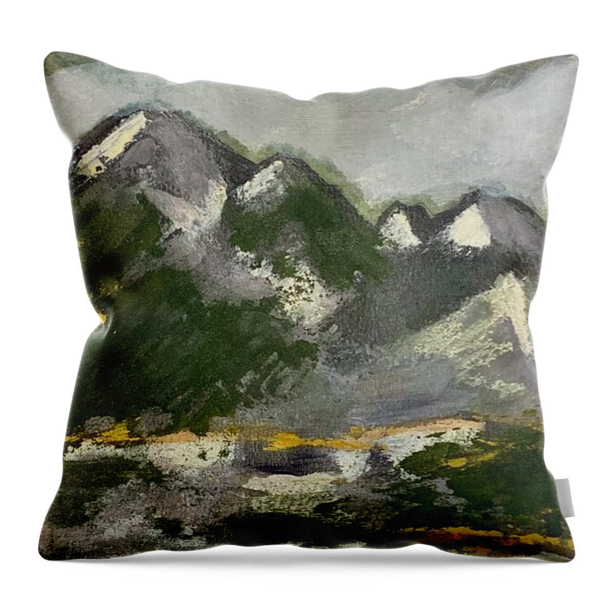 The Mountains Between Us - Throw Pillow