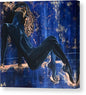 The Nudist- The Cosmic Blue Collection - Canvas Print
