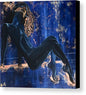 The Nudist- The Cosmic Blue Collection - Canvas Print