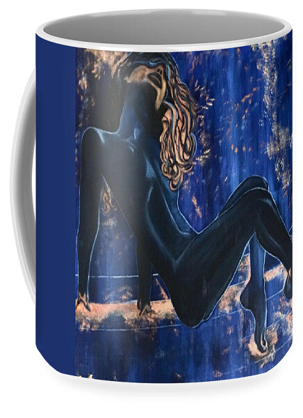 The Nudist- The Cosmic Blue Collection - Mug