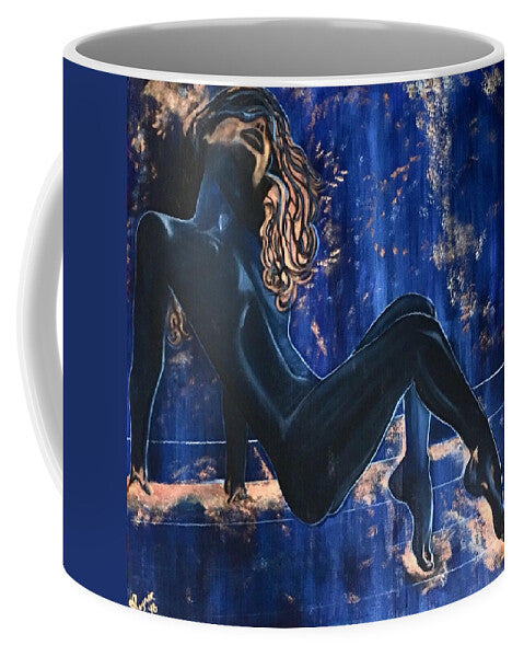The Nudist- The Cosmic Blue Collection - Mug
