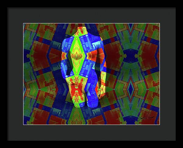 The Poser - Framed Print