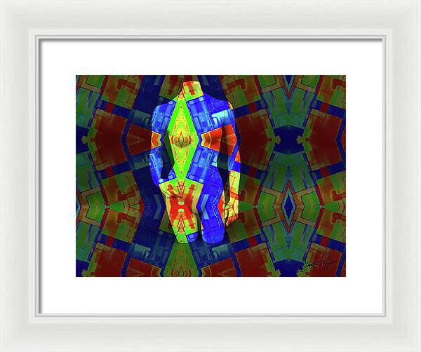 The Poser - Framed Print