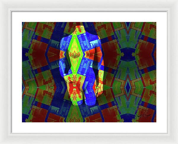 The Poser - Framed Print