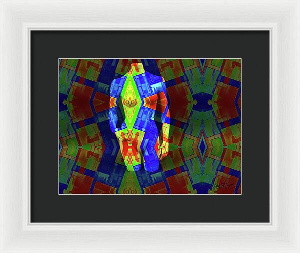 The Poser - Framed Print