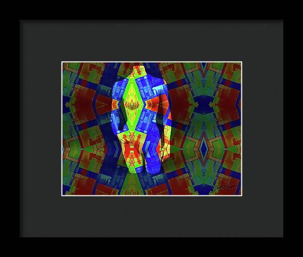 The Poser - Framed Print