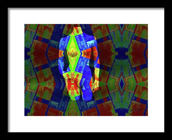 The Poser - Framed Print