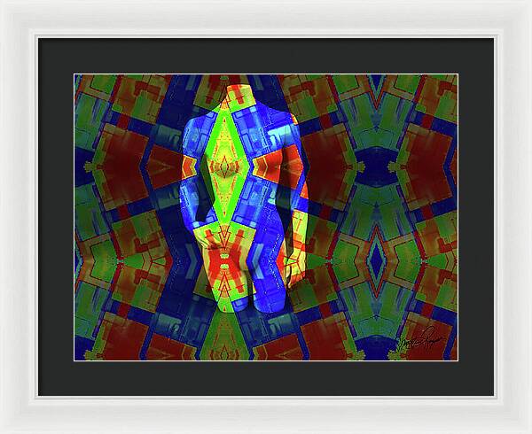 The Poser - Framed Print