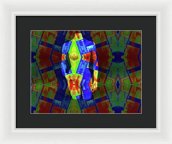 The Poser - Framed Print