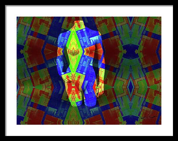 The Poser - Framed Print