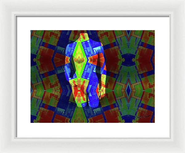 The Poser - Framed Print