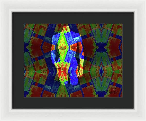 The Poser - Framed Print