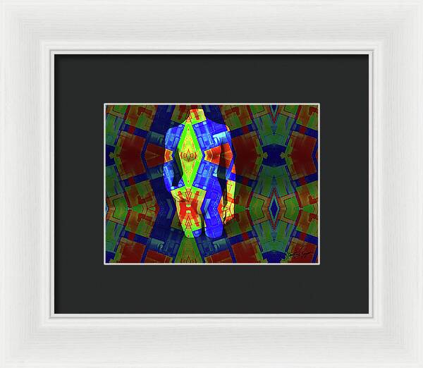 The Poser - Framed Print