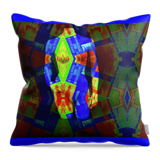 The Poser - Throw Pillow