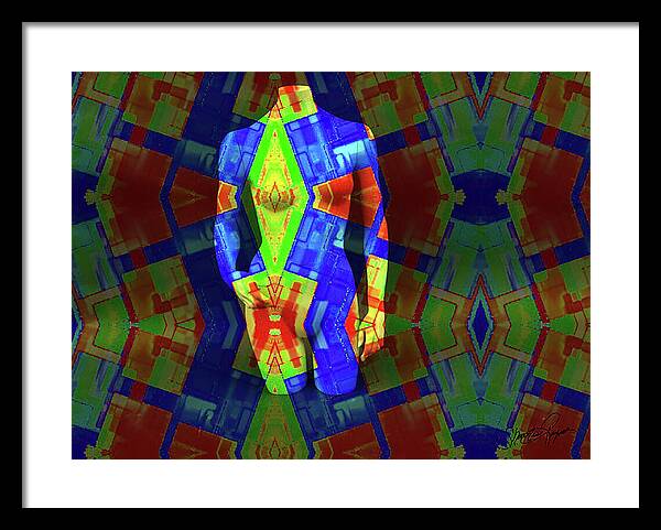 The Poser - Framed Print