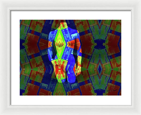 The Poser - Framed Print