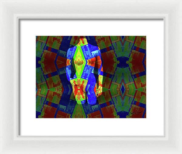 The Poser - Framed Print