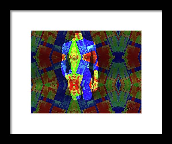 The Poser - Framed Print