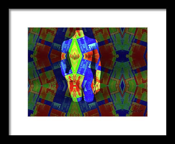 The Poser - Framed Print