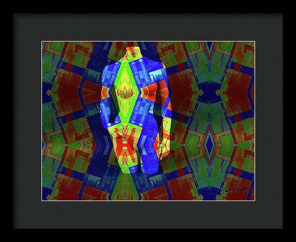 The Poser - Framed Print