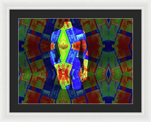 The Poser - Framed Print