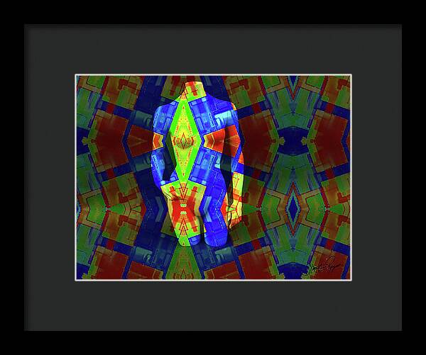 The Poser - Framed Print