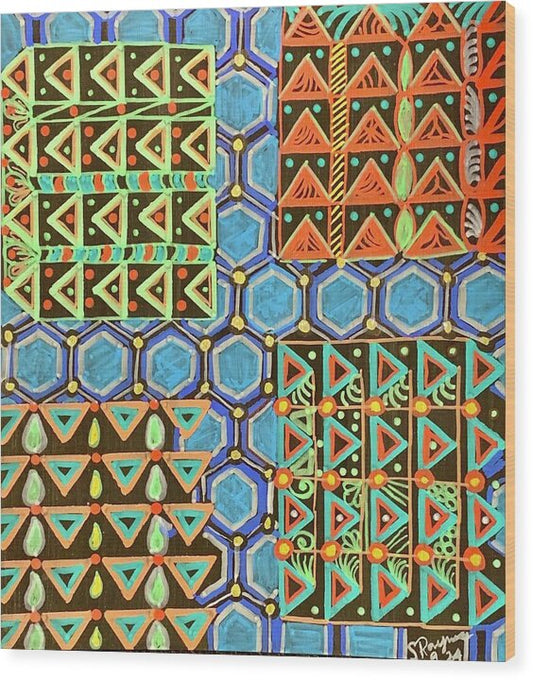 The Shift - Wood Print