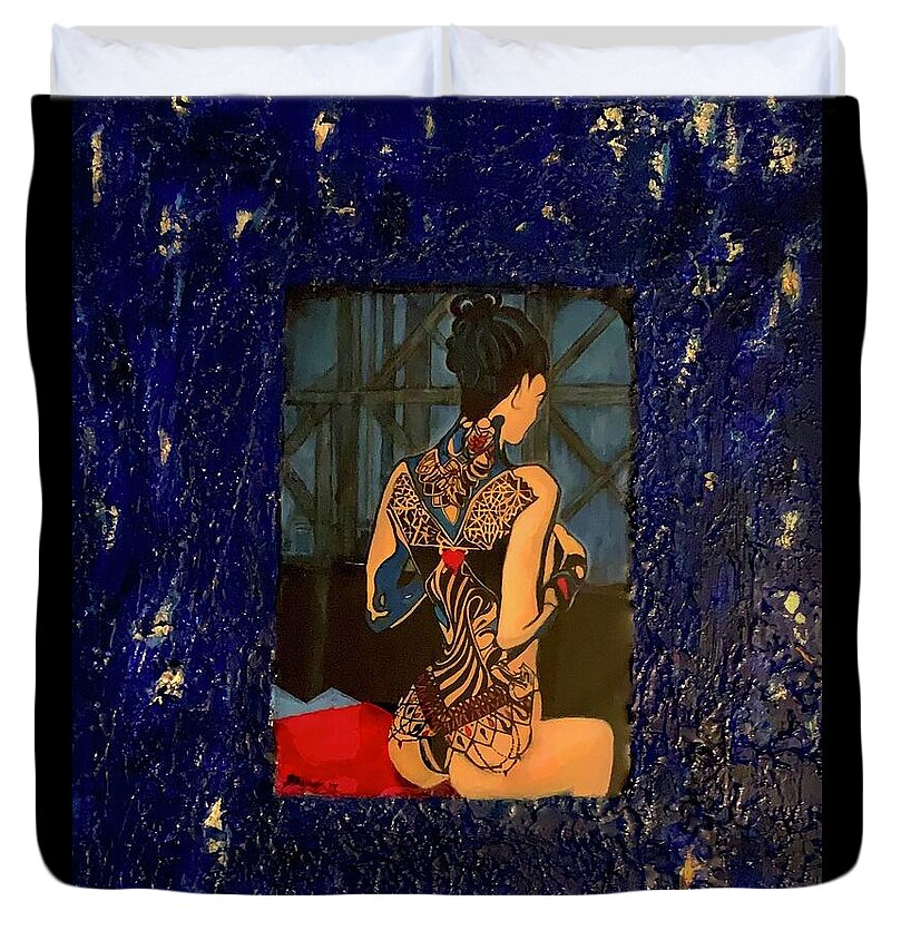 The Voyeur - Duvet Cover