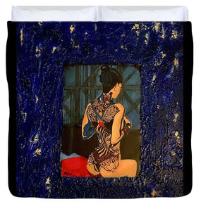 The Voyeur - Duvet Cover