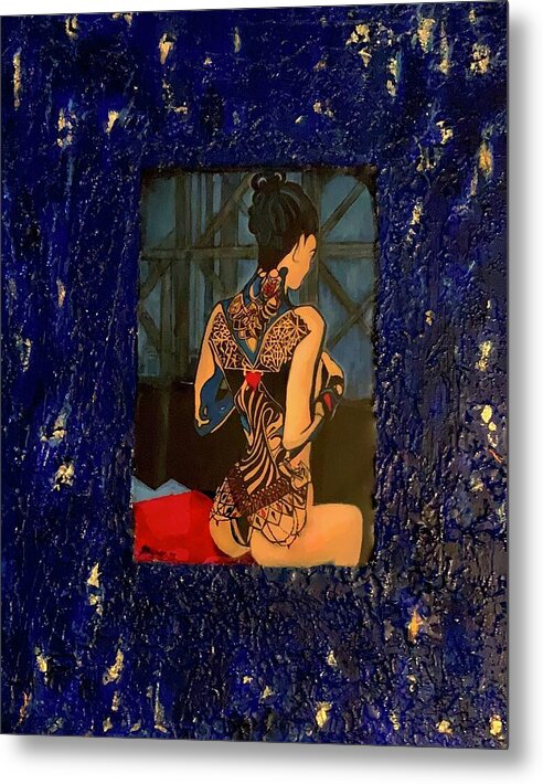 The Voyeur - Metal Print