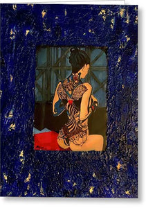 The Voyeur - Greeting Card