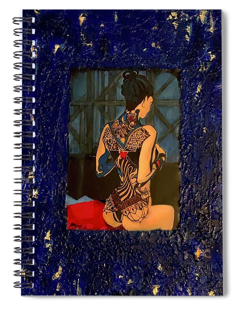 The Voyeur - Spiral Notebook