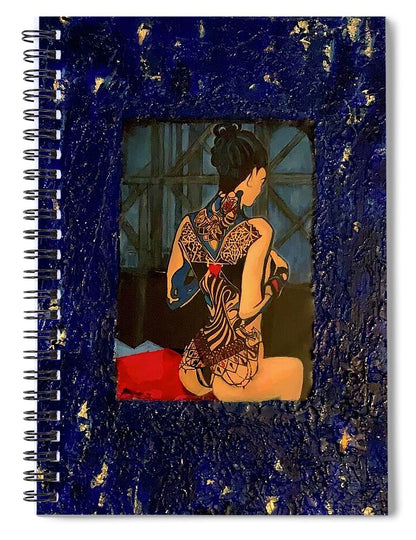 The Voyeur - Spiral Notebook