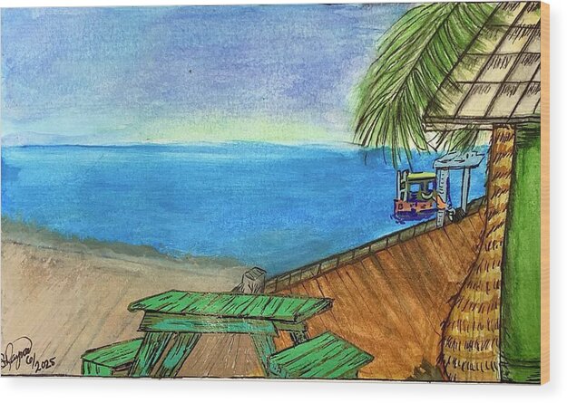 Tobago - Wood Print