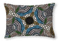 Top View of Future Cities - Throw Pillow