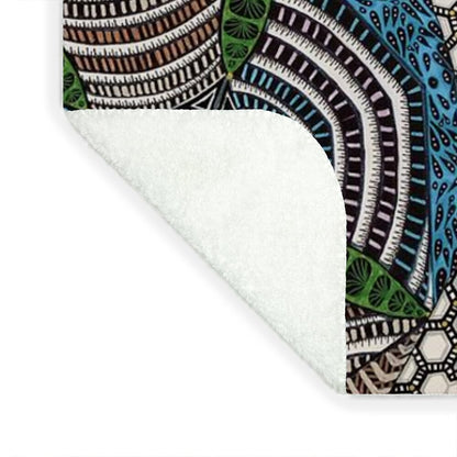 Top View of Future Cities - Blanket