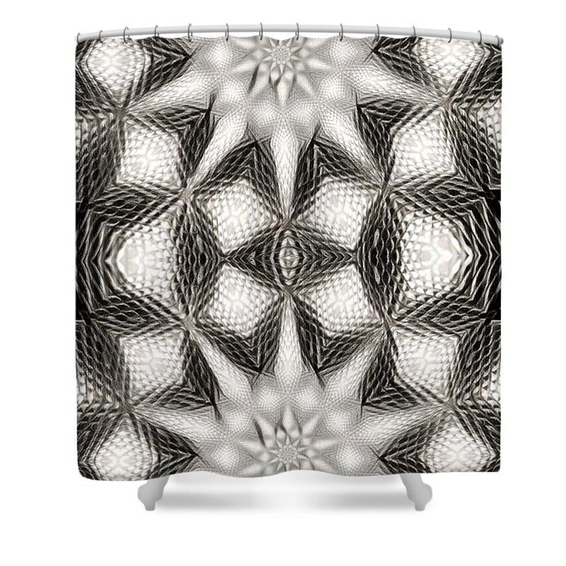 Twin Stars - Shower Curtain