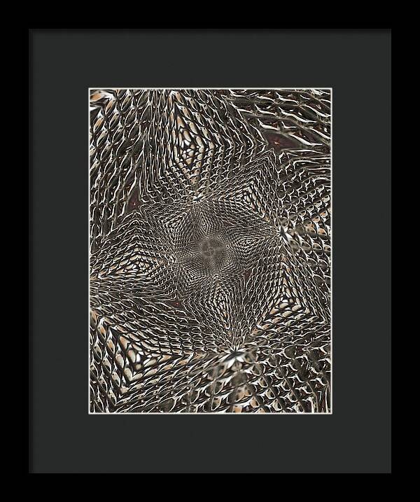 Twisted Steel - Framed Print