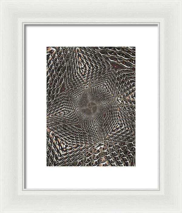Twisted Steel - Framed Print