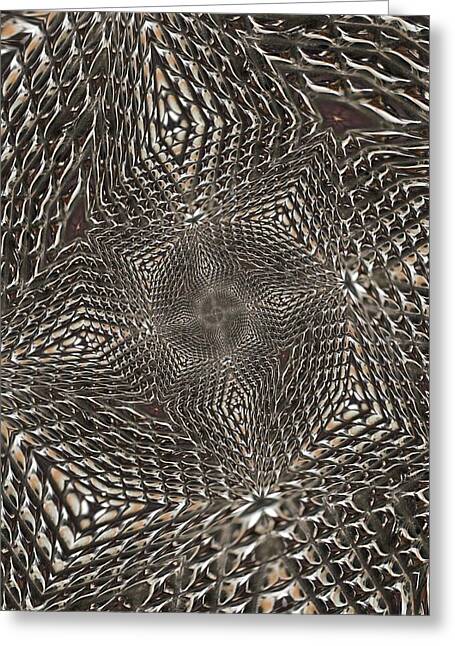 Twisted Steel - Greeting Card
