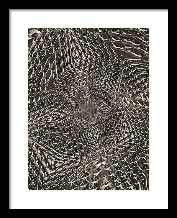 Twisted Steel - Framed Print