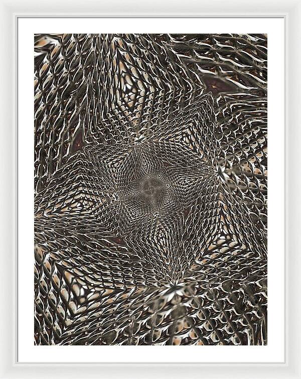 Twisted Steel - Framed Print