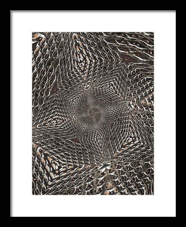 Twisted Steel - Framed Print