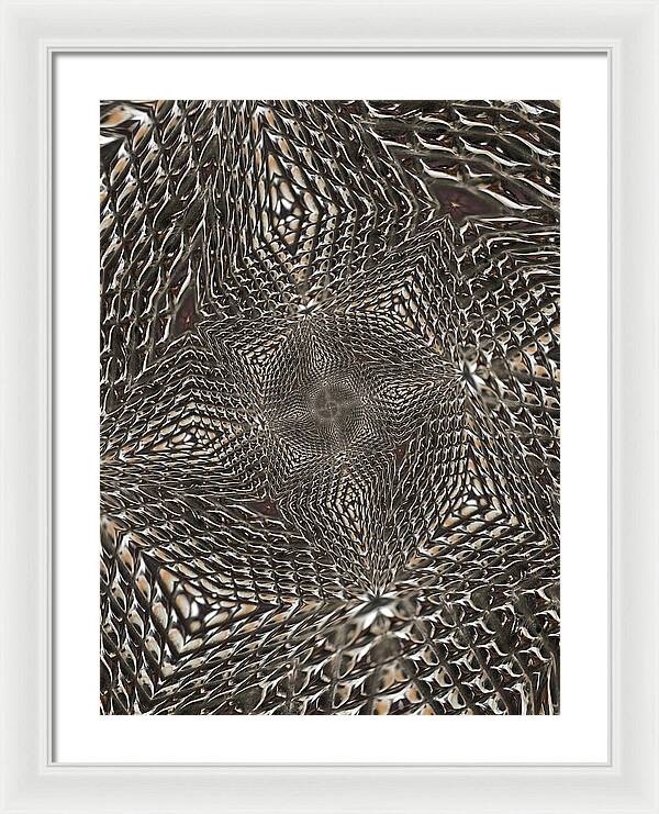 Twisted Steel - Framed Print