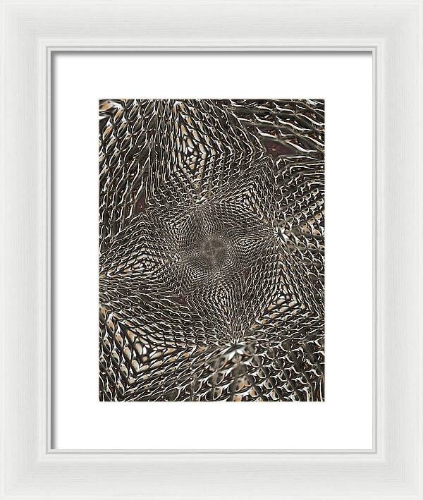 Twisted Steel - Framed Print